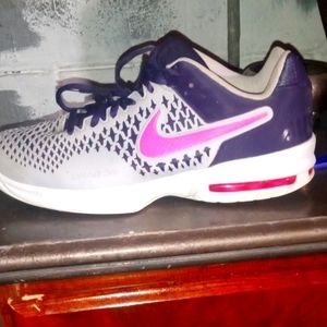 Nike air max cage dragon shoes... Purple pink and grey size 10
